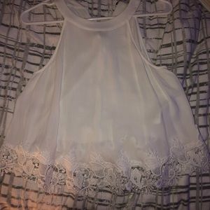 Abercrombie Tank Top w/ Lace